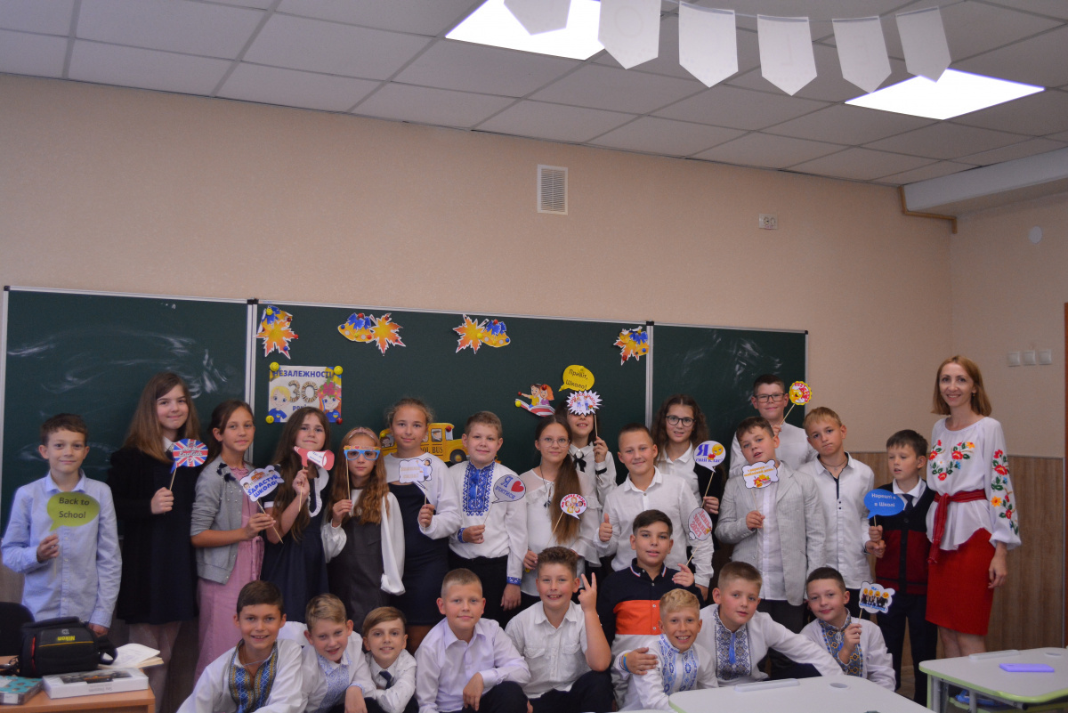 Перше вересня 2021 у 5-Є класі.  Школа 286