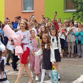 Перше вересня 2021 у 5-Є класі.  Школа 286