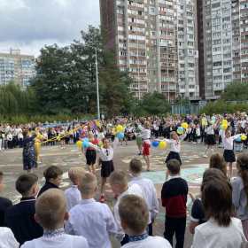 Перше вересня 2021 у 5-Є класі.  Школа 286