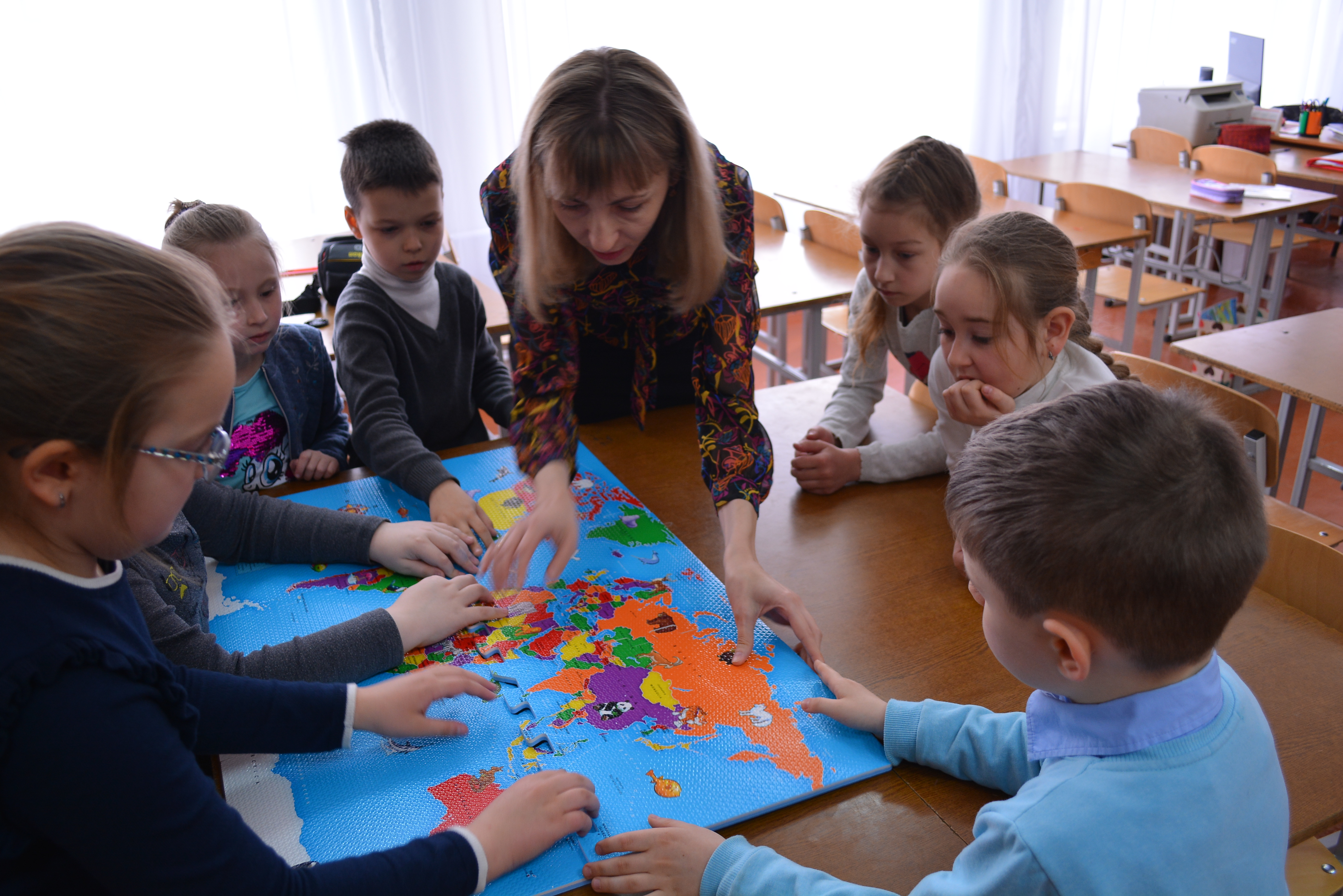 Lesson about life of animals
