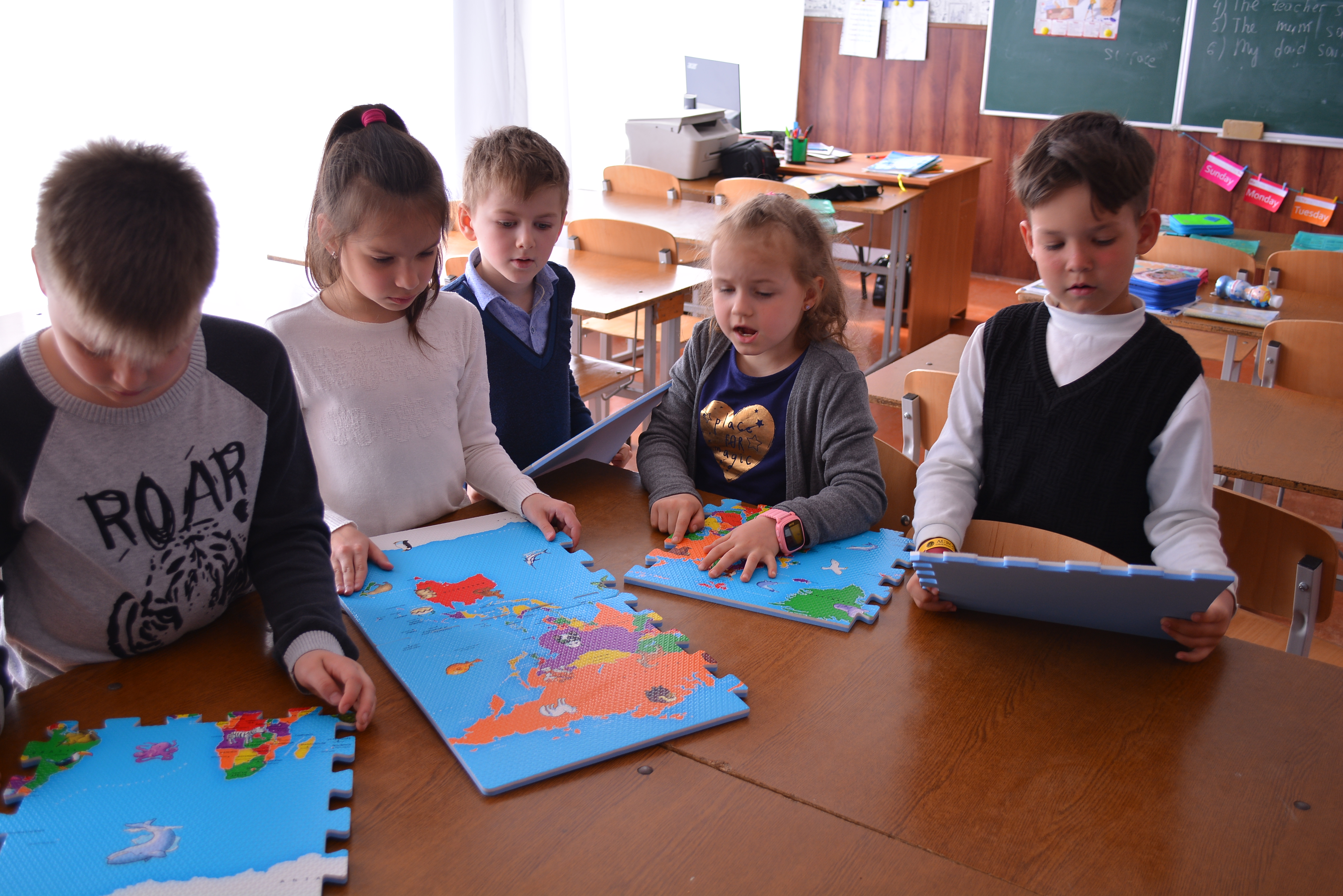 Lesson about life of animals