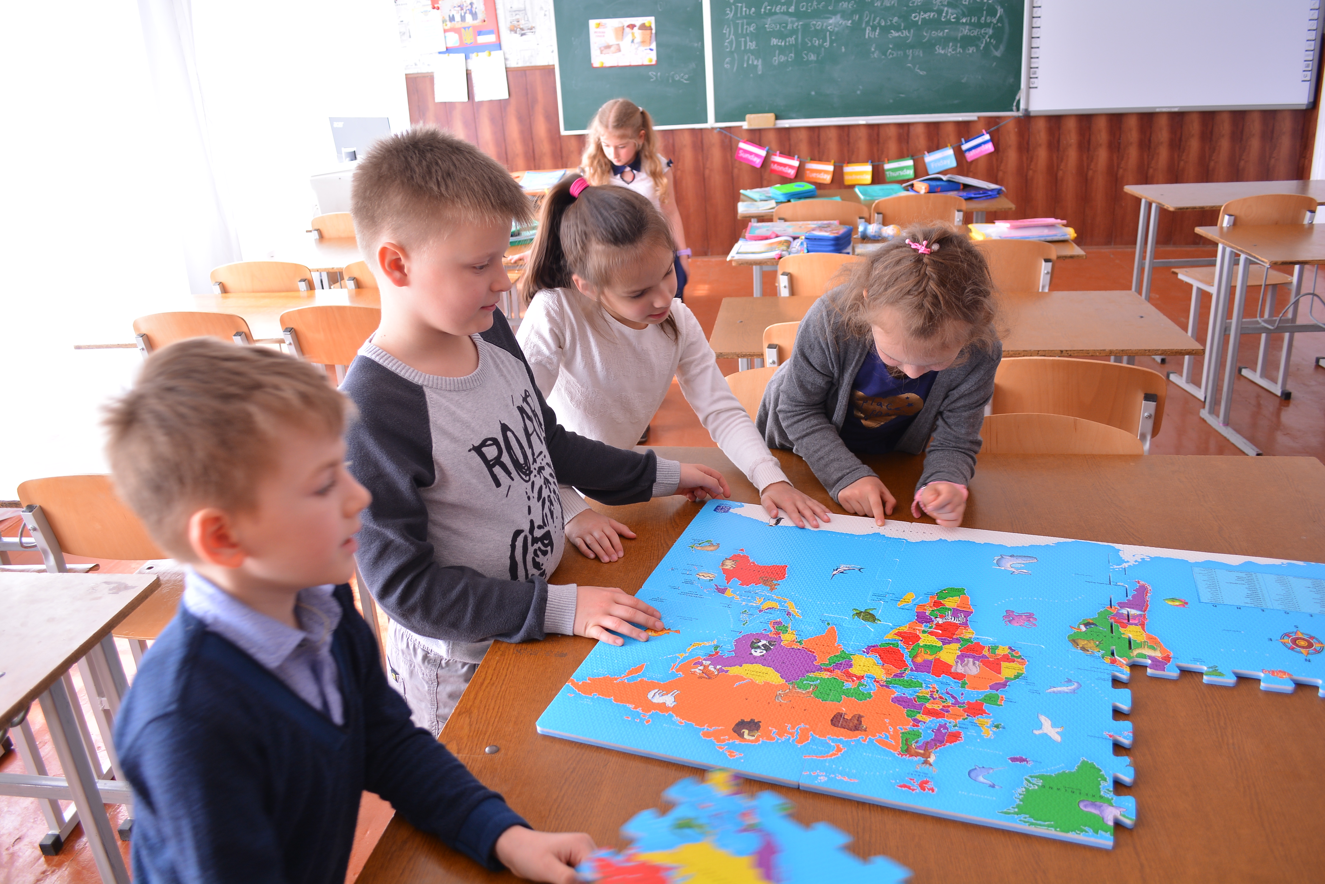 Lesson about life of animals