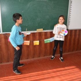 Складання діалогів з classroom wheel