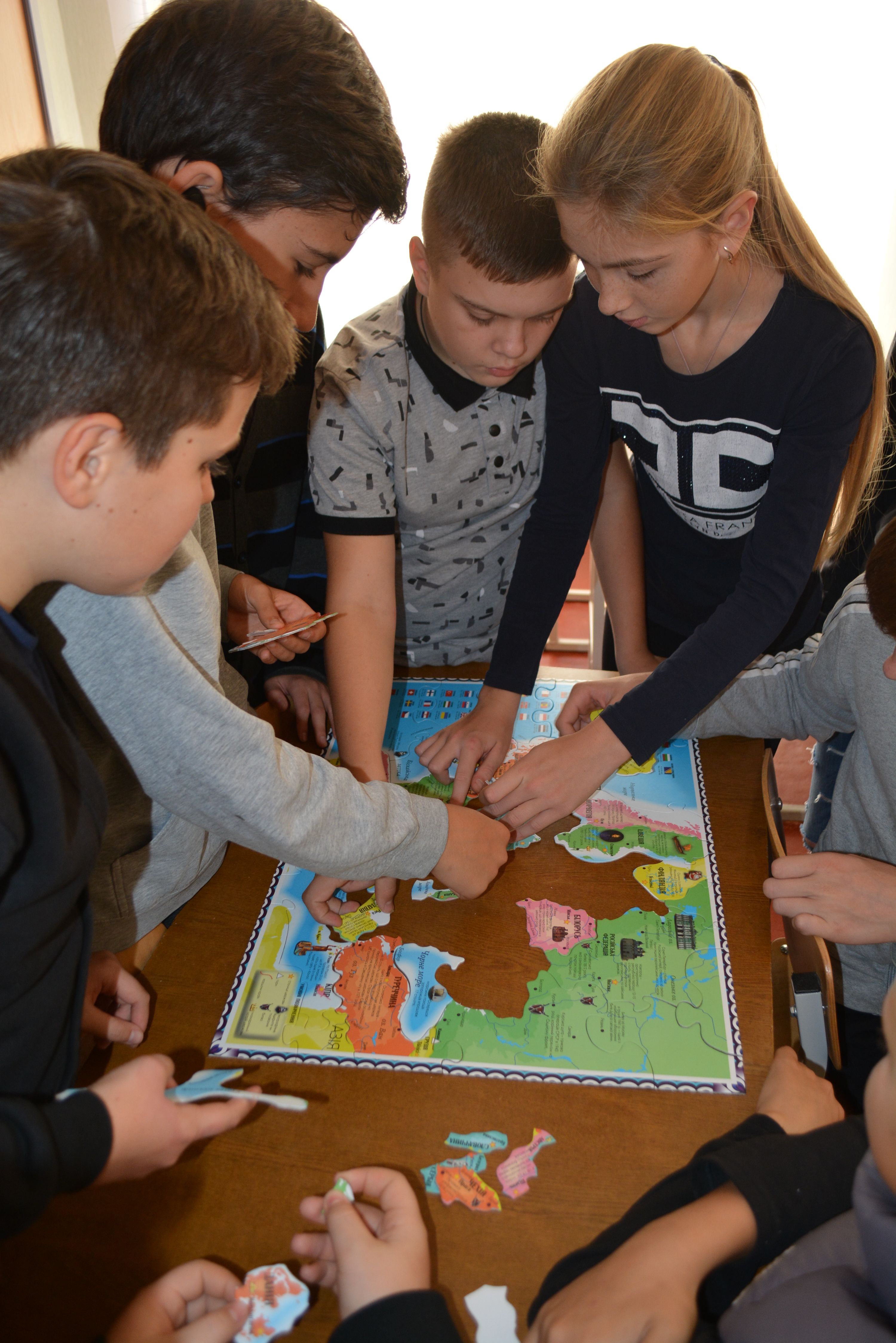 Making the puzzle