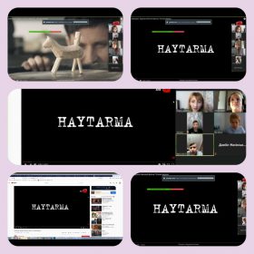 Deportation of Crimean Tatars. Watching the movie  "Haytarma"