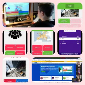 Europe Daydistntly. Quiz with the help of Kahoot.