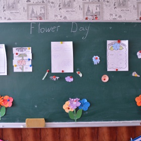 We are ready for the Flower day