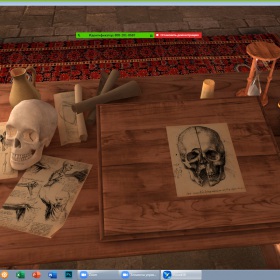 Leonardo da Vinchi's workroom
