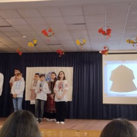 Представлення результатів проєкту "Український національний одяг - частина душі народу"