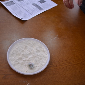 Experiment "Why is the surface of Mars is bumpy?"