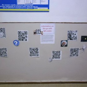"Information on the Go with QR codes"