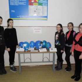 Міні-проект "Balloon globe"