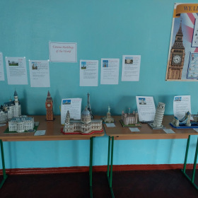 3D puzzles exhibition “Famous Buildings of the World”.