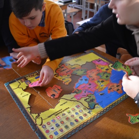Ukrainian Unity Day. Puzzle "Ukraine"