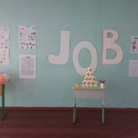 English Week 2024. Interactive exhibition "Jobs"